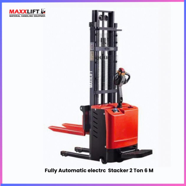 2 Ton Fully Electric Pallet Stacker – 6 M