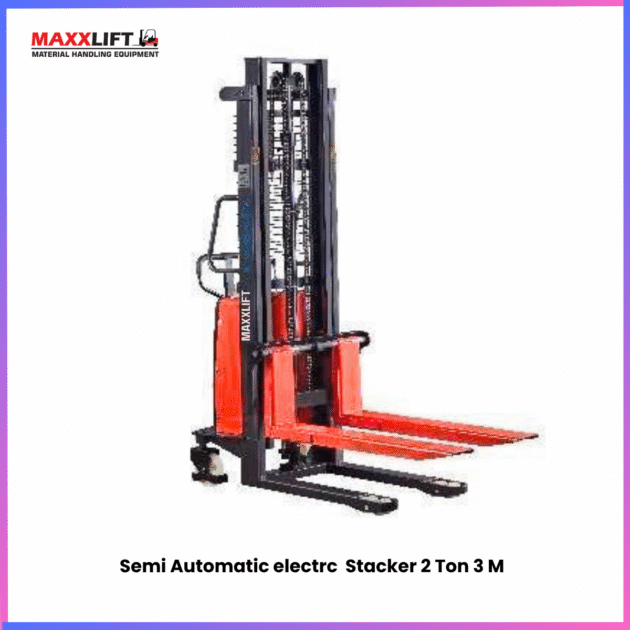Semi Electric Stacker – 2 Ton