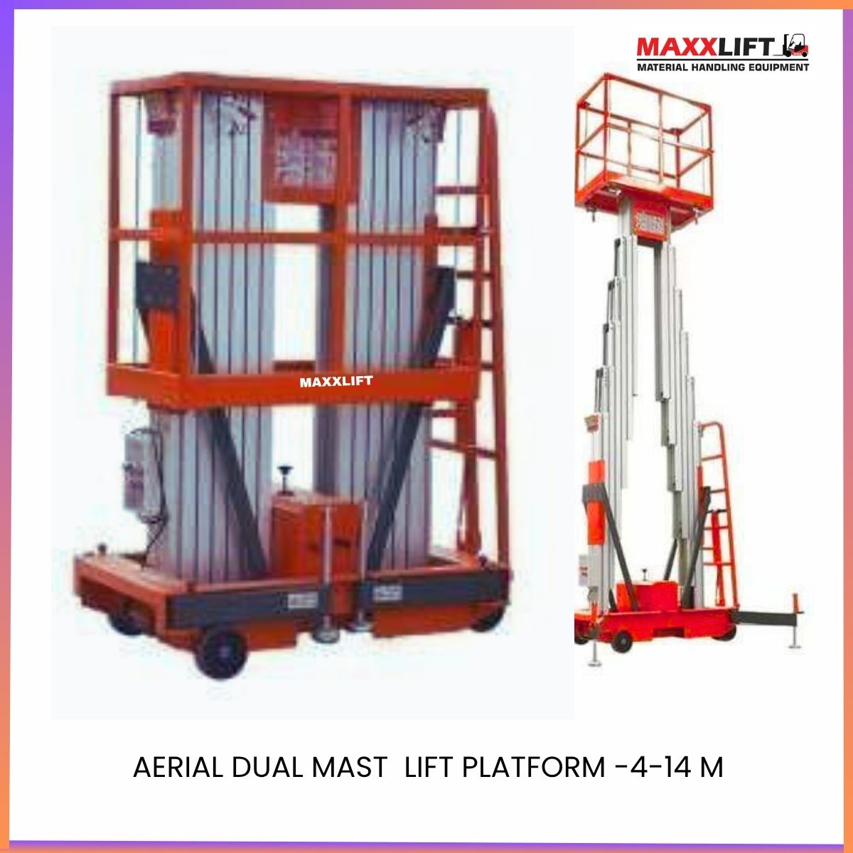Dual Mast Aerial Platform