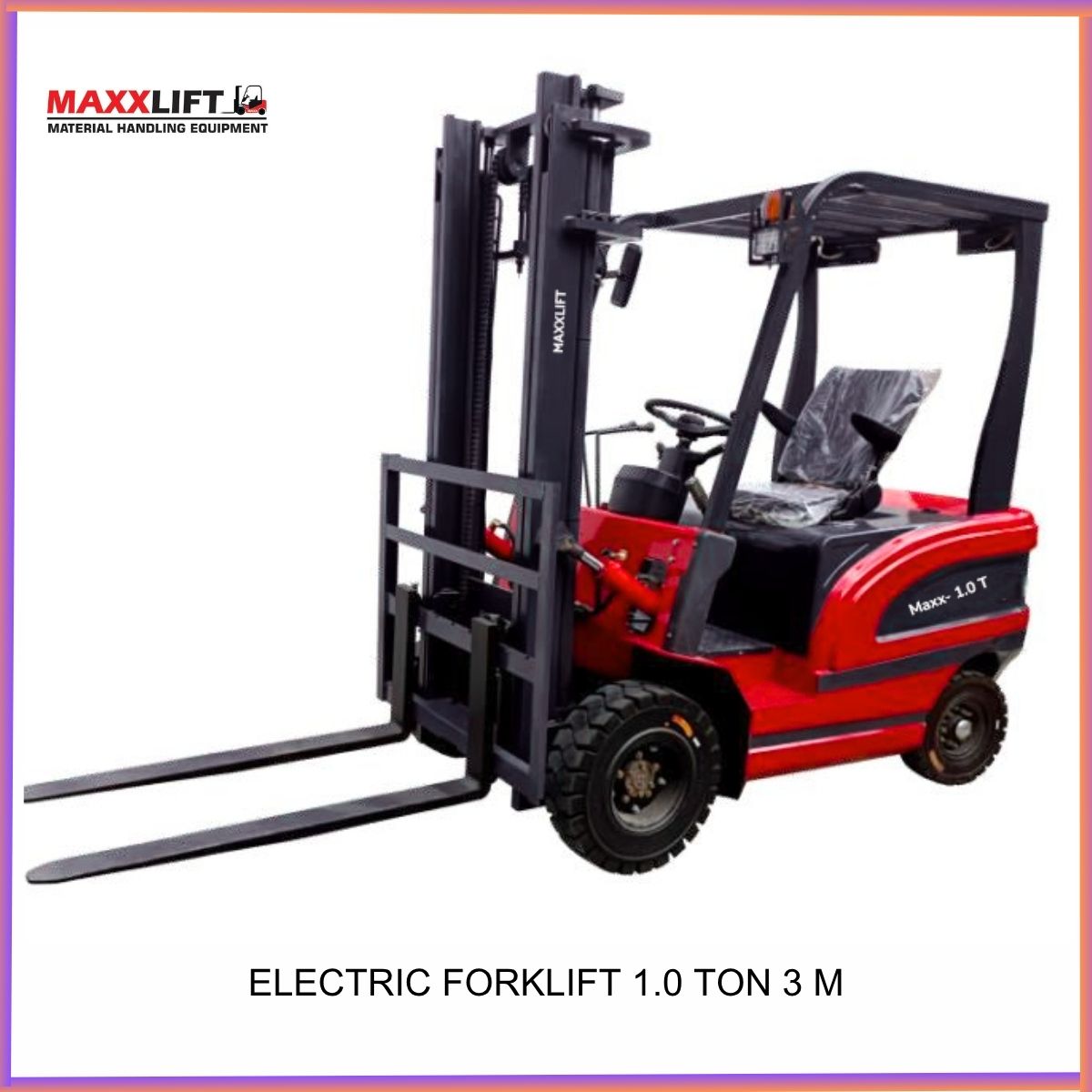 Electric Forklift - 1.0 Ton 3 M