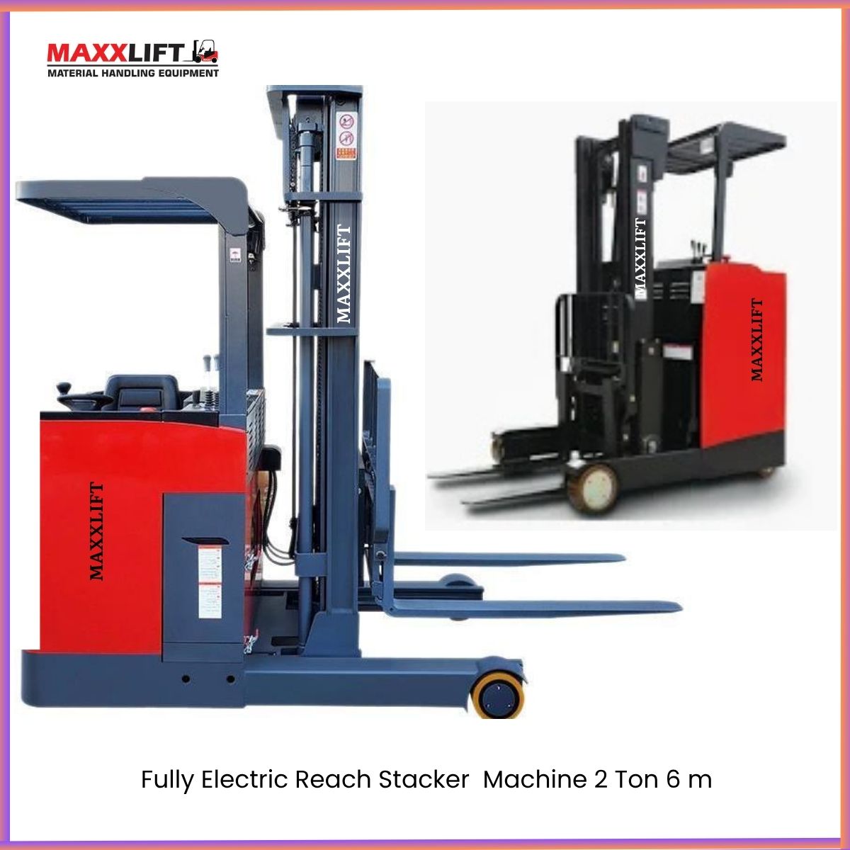 Electric Stacker Reach Machine – 2.0 Ton