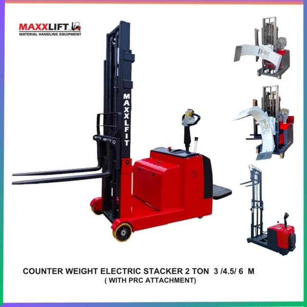 Fully Electric Counter Balance Stacker - 2T – 3/4.5/6 M