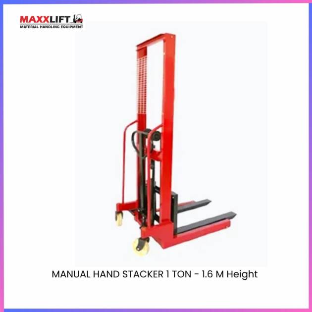 Manual Hand Stacker – 1 Ton / 1.6M