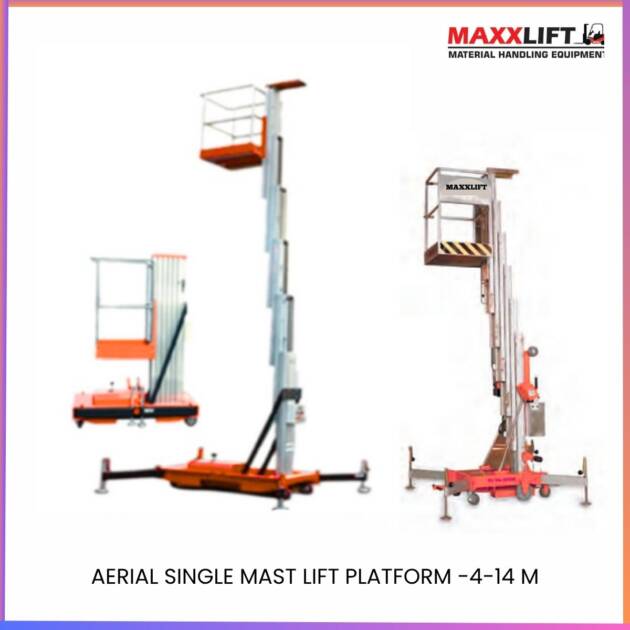 Single Mast Aerial Platform- 4-14 M